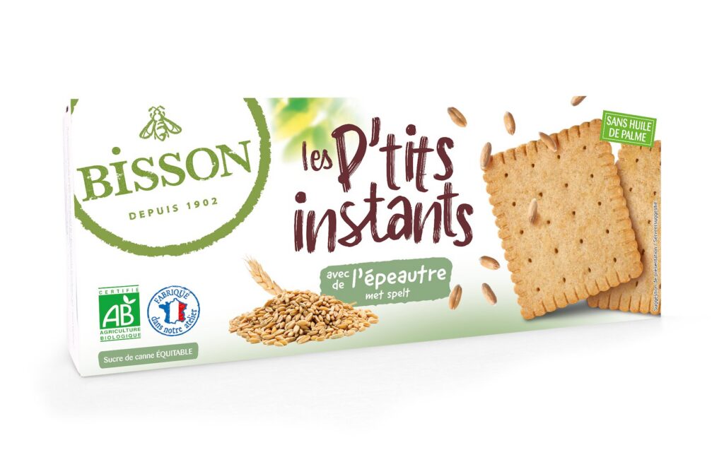 HERBATNIKI ZBOŻOWE BIO 155 g - BISSON