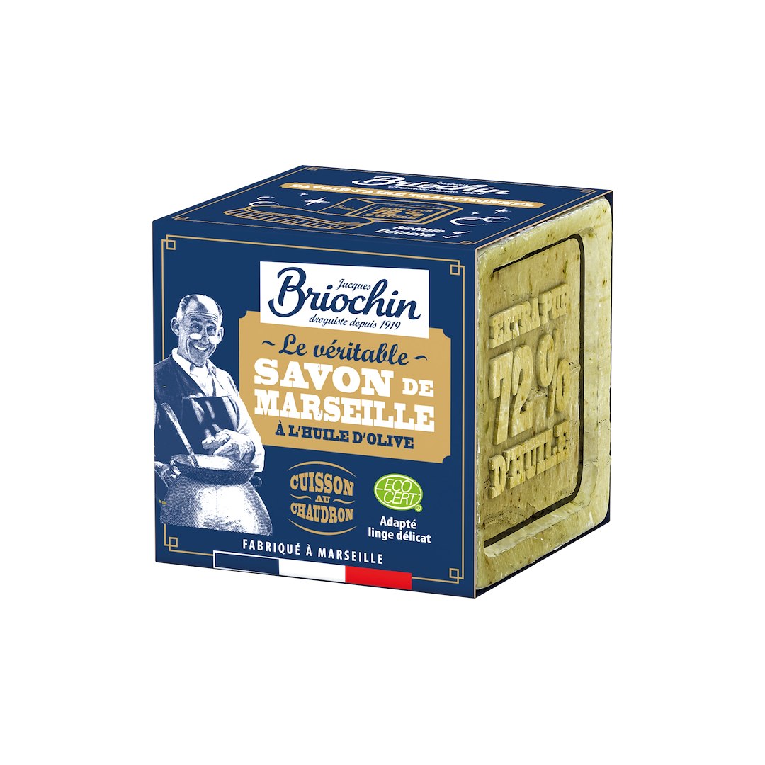 MYDŁO MARSYLSKIE W KOSTCE ECO 300 g - BRIOCHIN