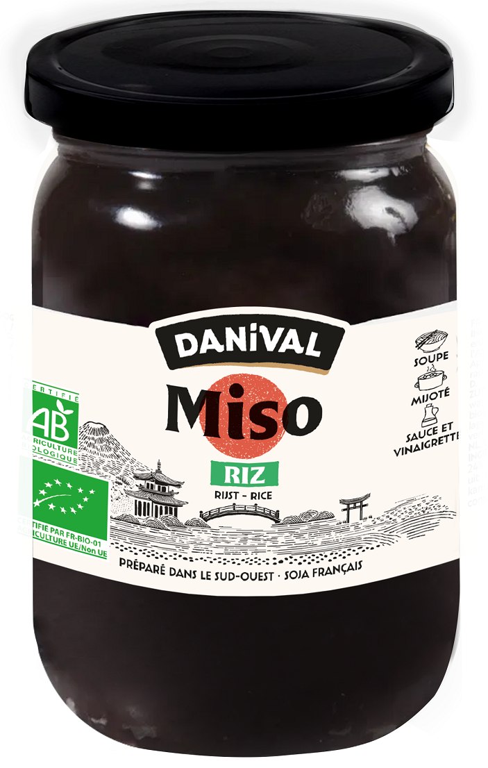 MISO RICE (PASTA Z SOI I RYŻU) BIO 200 g - DANIVAL