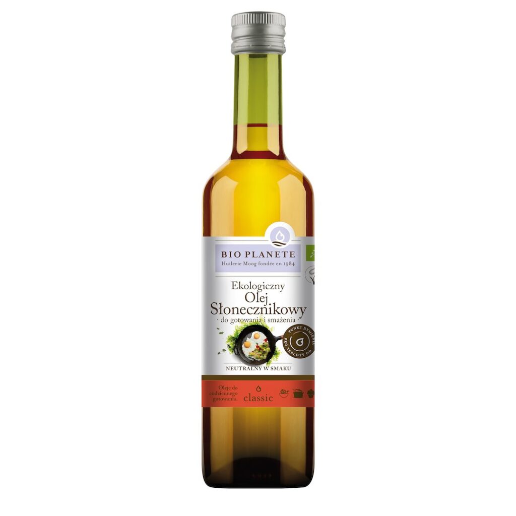 OLEJ DO GOTOWANIA I SMAŻENIA BIO 500 ml - BIO PLANETE