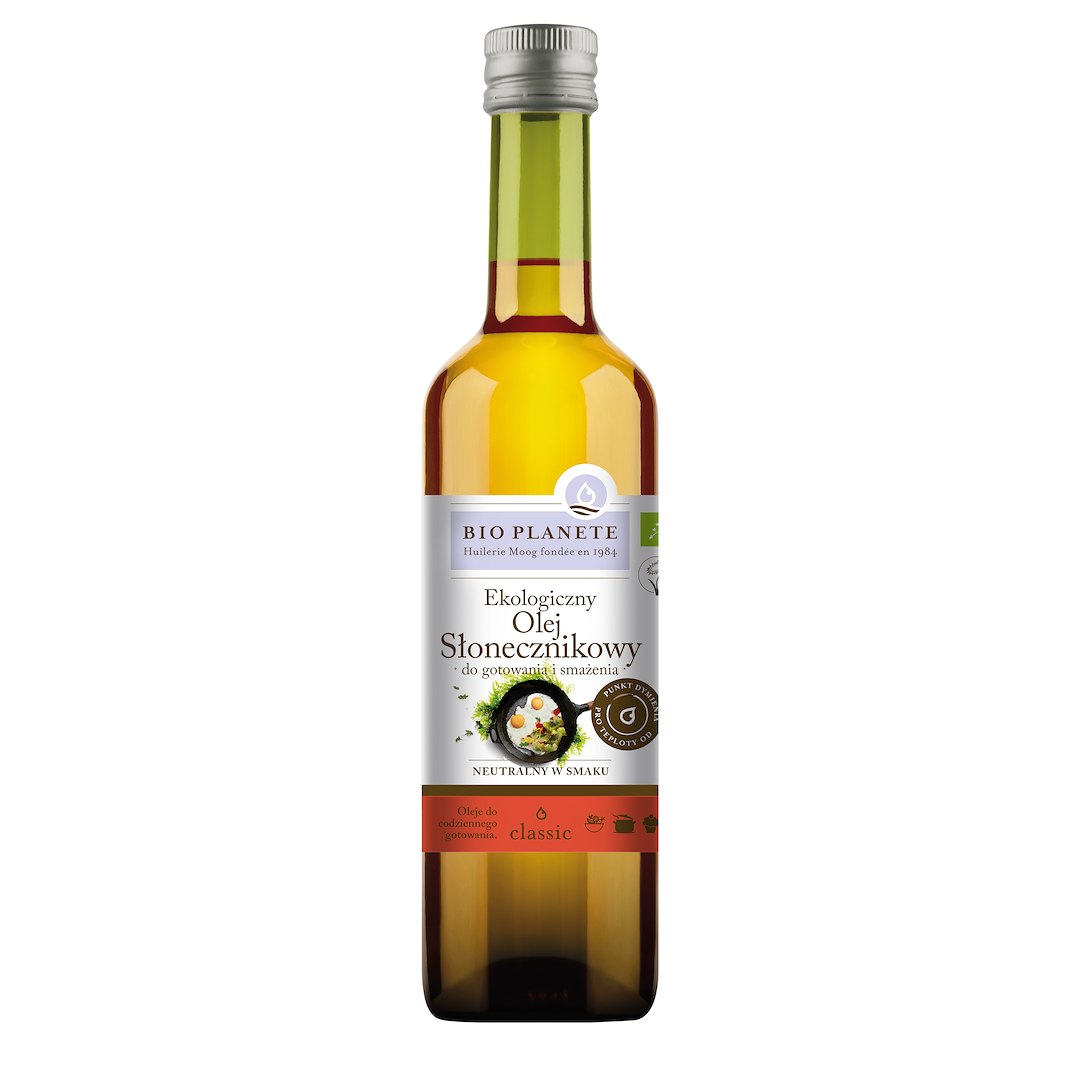 OLEJ DO GOTOWANIA I SMAŻENIA BIO 500 ml - BIO PLANETE