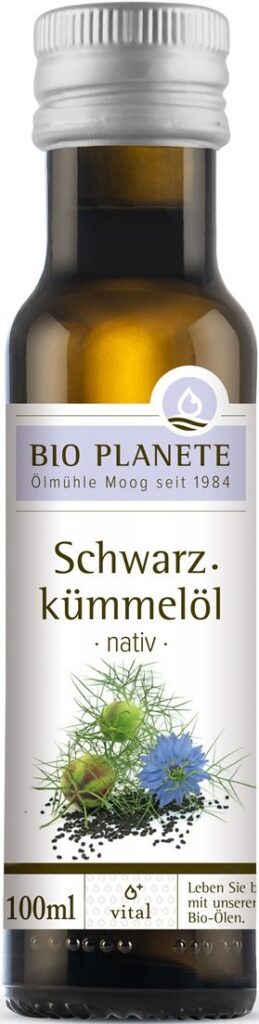 OLEJ Z CZARNUSZKI FLITROWANY TŁOCZONY NA ZIMNO BIO 100 ml - BIO PLANETE
