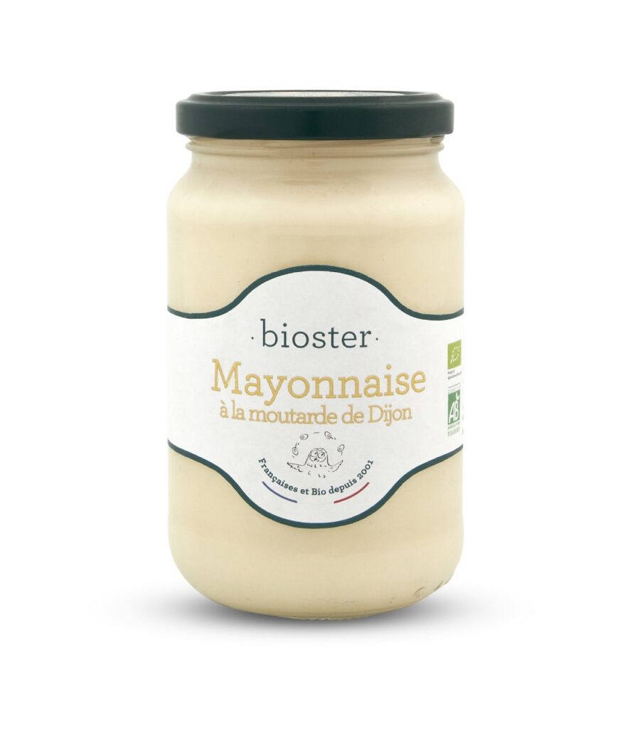MAJONEZ JAJECZNY Z MUSZTARDĄ DIJON BIO 325 g - BIOSTER