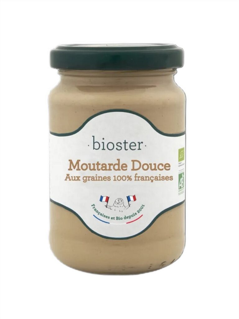 MUSZTARDA ŁAGODNA BIO 200 g - BIOSTER
