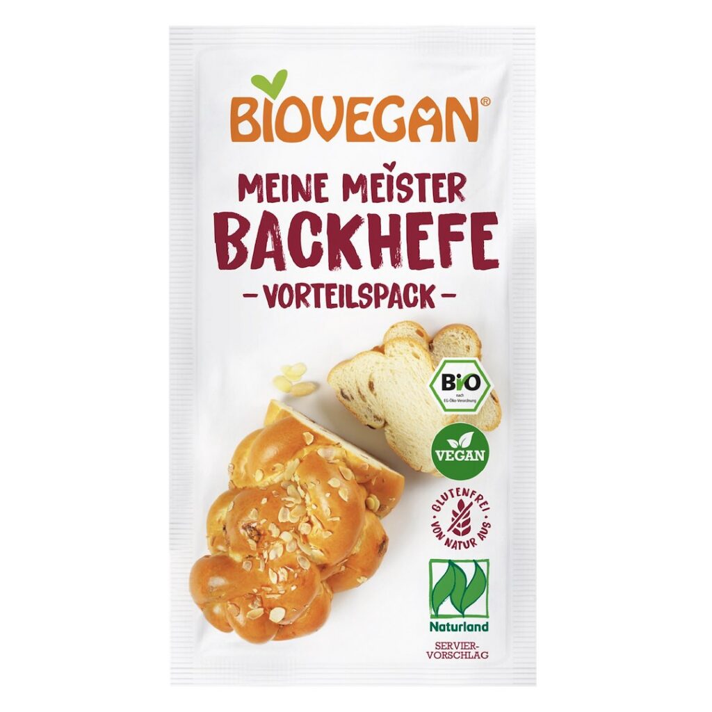 DROŻDŻE SUSZONE BEZGLUTENOWE BIO 7 g - BIOVEGAN