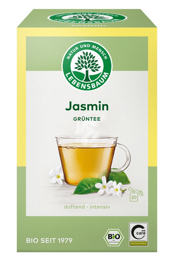 HERBATA ZIELONA JAŚMINOWA BIO (20 x 1,5 g) 30 g - LEBENSBAUM
