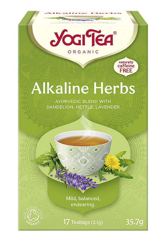 HERBATKA ZIOŁA ALKALICZNE (ALKALINE HERBS) BIO (17 x 2,1 g) 35,7 g - YOGI TEA