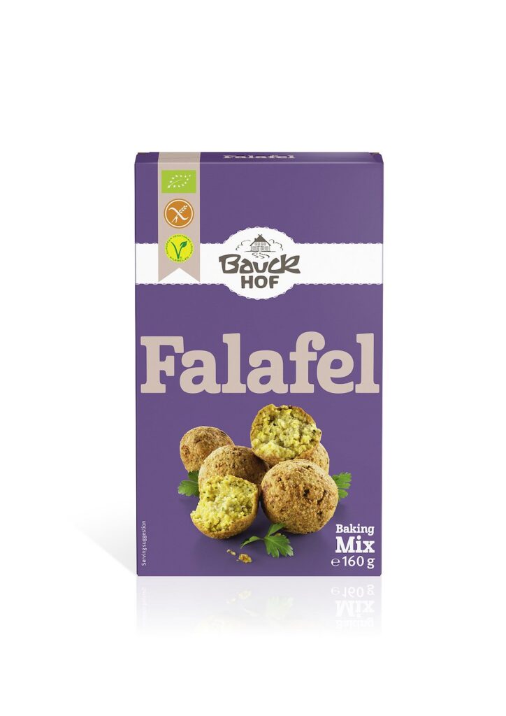 MIESZANKA NA FALAFEL BEZGLUTENOWA BIO 160 g - BAUCK MUHLE