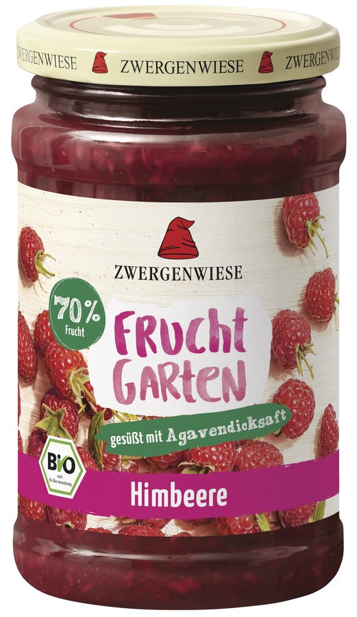 MUS MALINOWY (70 % OWOCÓW) BEZGLUTENOWY BIO 225 g - ZWERGENWIESE
