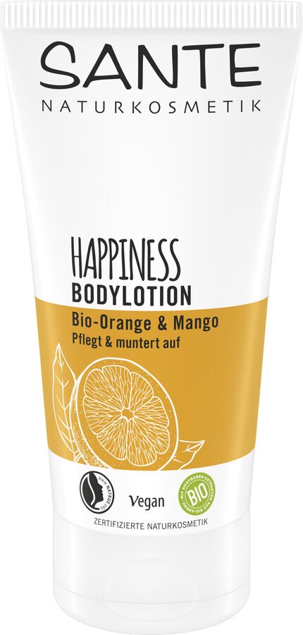 BALSAM DO CIAŁA ORZEŹWIAJĄCO - REGENERUJĄCY POMARAŃCZA I MANGO ECO 150 ml - SANTE