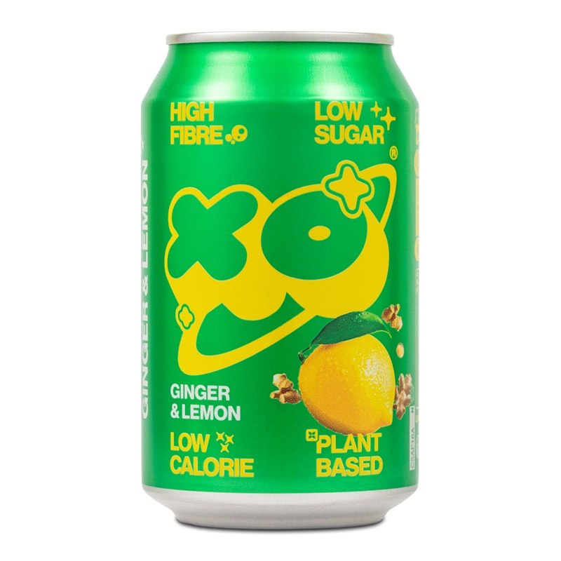 NAPÓJ O SMAKU IMBIR - CYTRYNA 330 ml - XOSODA