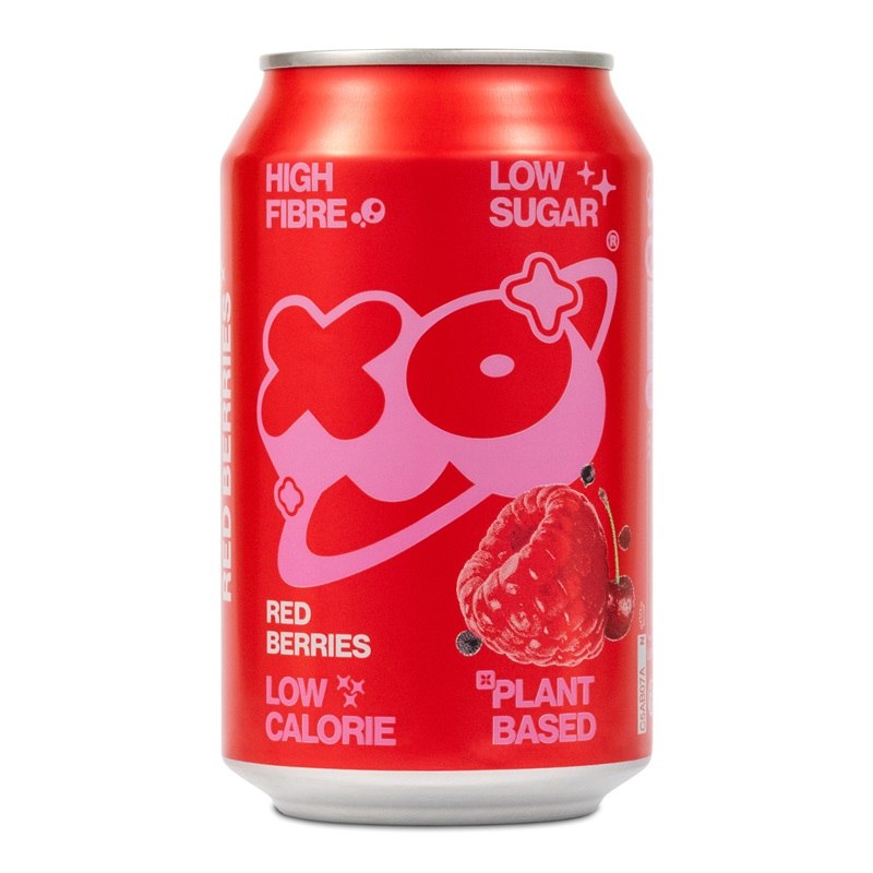NAPÓJ O SMAKU CZERWONYCH OWOCÓW 330 ml - XOSODA