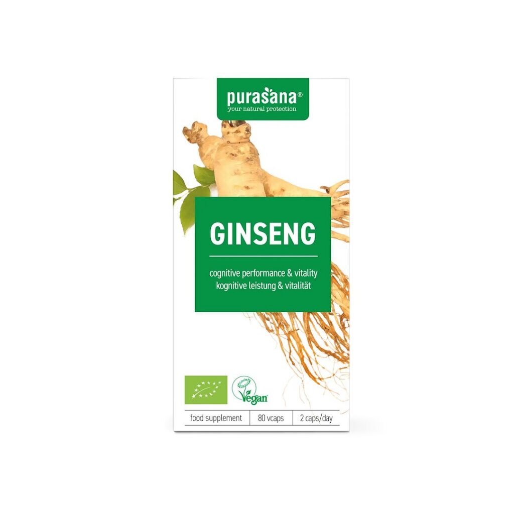 ŻEŃ-SZEŃ BIO (300 mg) 80 KAPSUŁEK - PURASANA