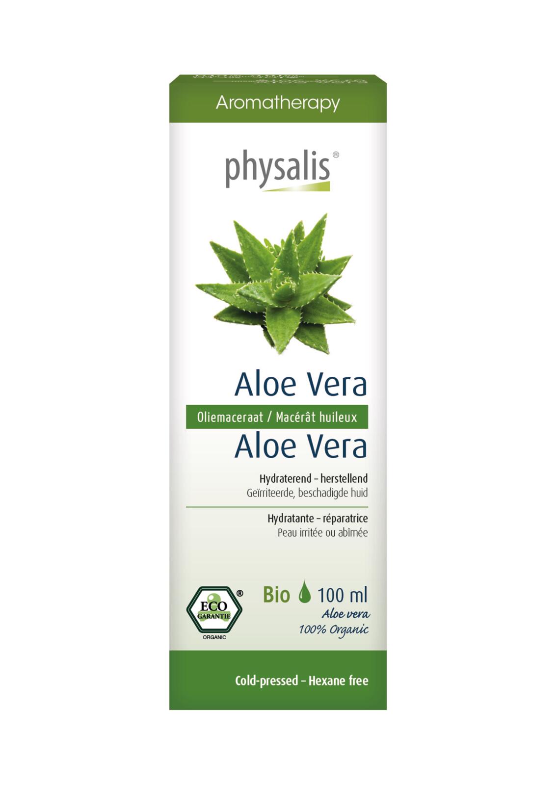 OLEJEK KOSMETYCZNY ALOESOWY ECO 100 ml - PHYSALIS
