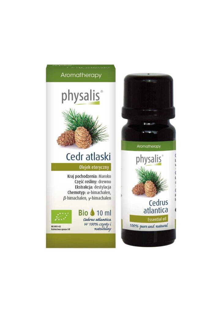 OLEJEK ETERYCZNY CEDR ATLASKI ECO 10 ml - PHYSALIS
