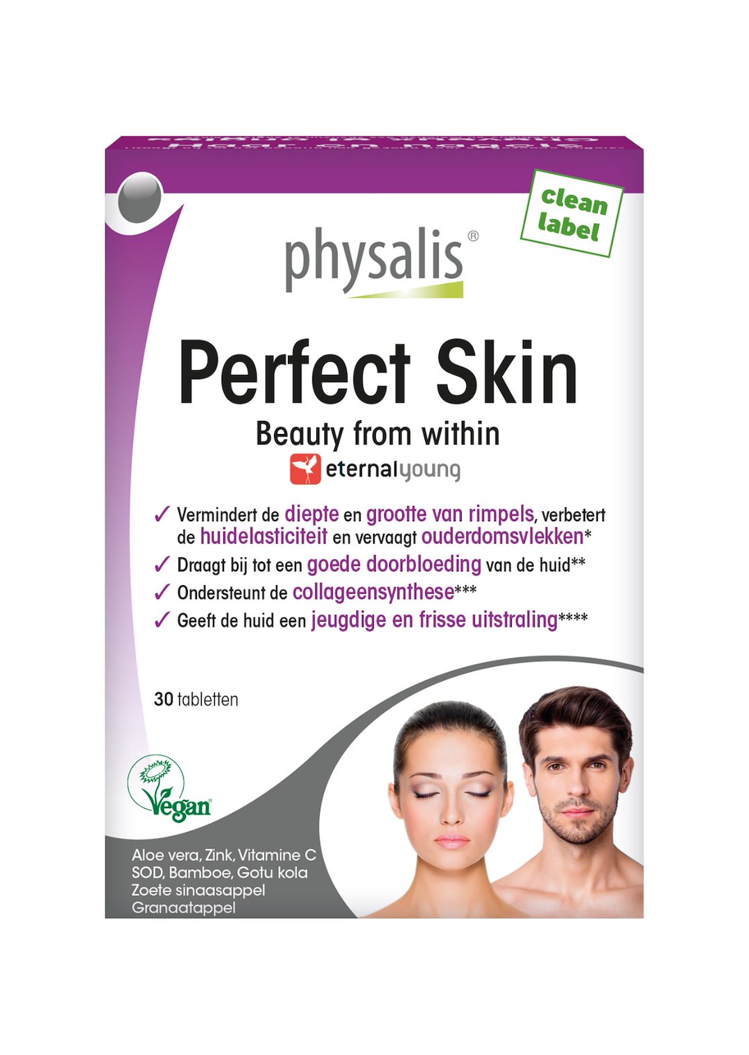 TABLETKI NA IDEALNĄ SKÓRĘ 30 szt.- PHYSALIS
