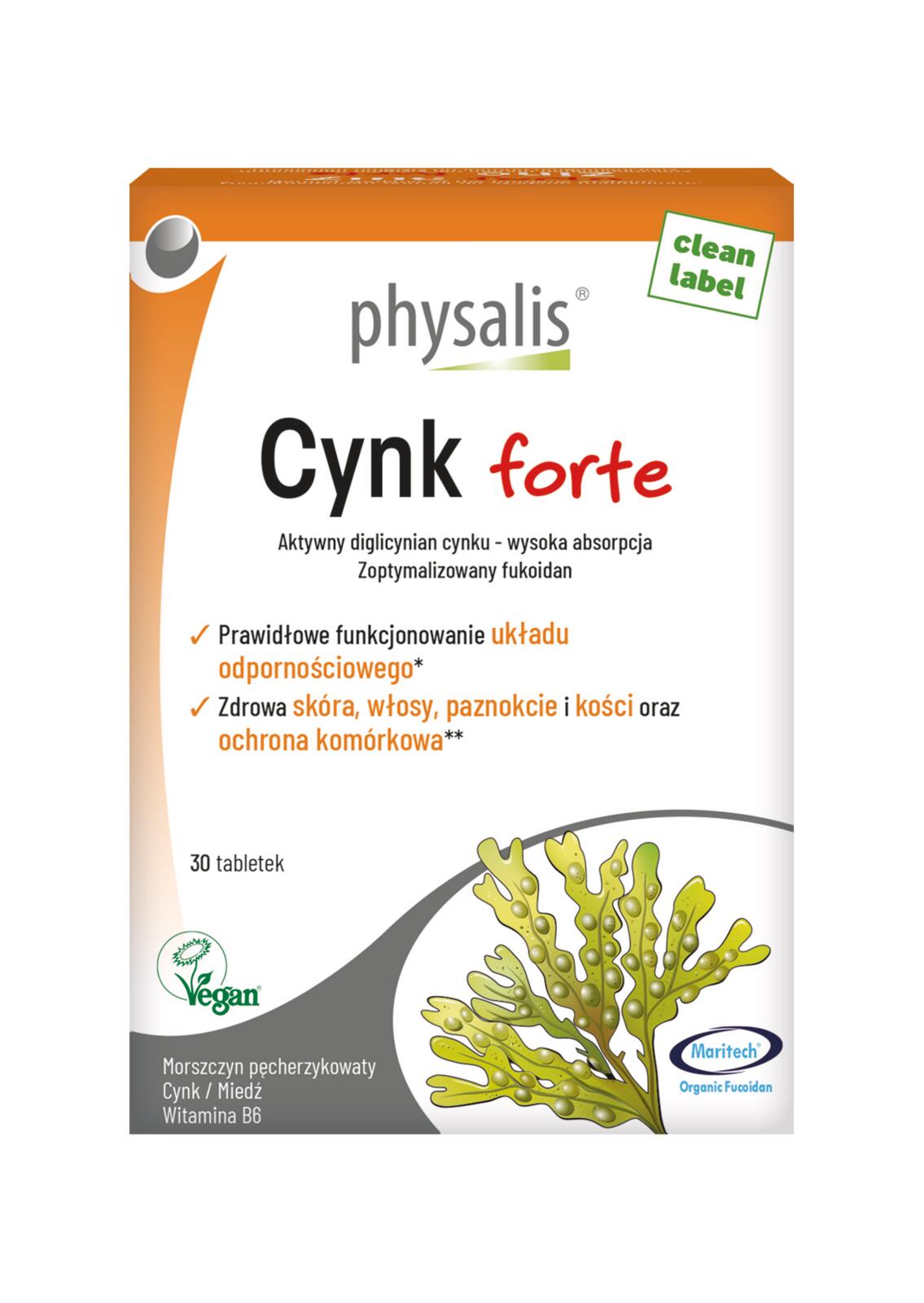 CYNK FORTE 30 TABLETEK - PHYSALIS