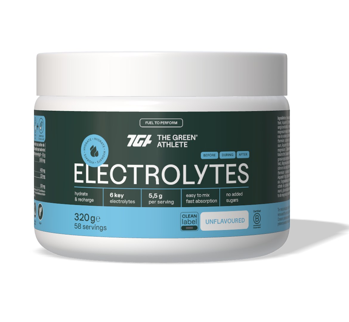 ELEKTROLITY BEZSMAKOWE BEZGLUTENOWE 320 g - THE GREEN ATHLETE