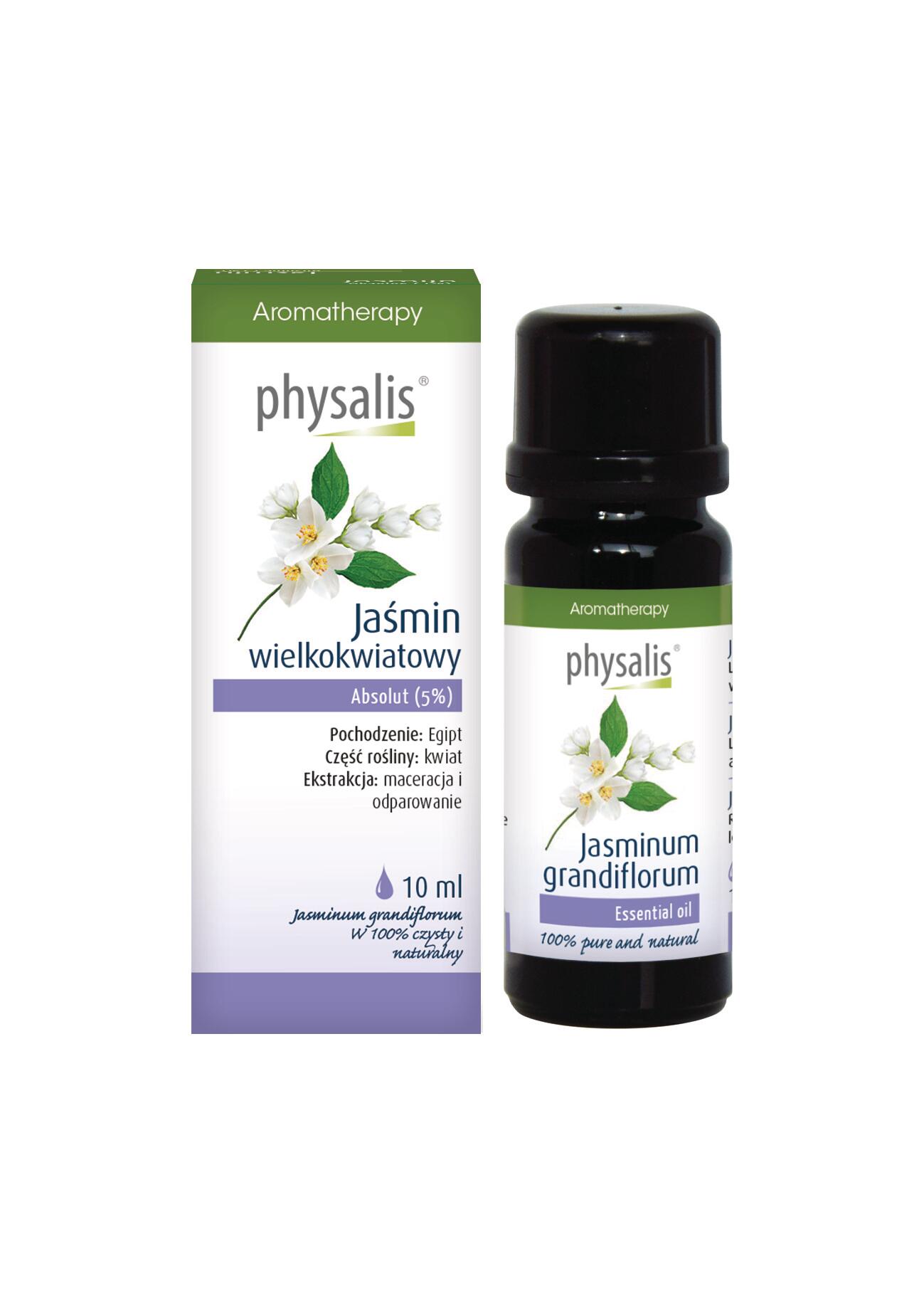 OLEJEK JAŚMIN WIELKOKWIATOWY ABSOLUT 10 ml - PHYSALIS