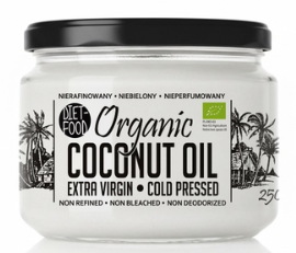OLEJ KOKOSOWY VIRGIN BIO 250 ml - DIET-FOOD