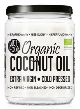 OLEJ KOKOSOWY VIRGIN BIO 500 ml - DIET-FOOD