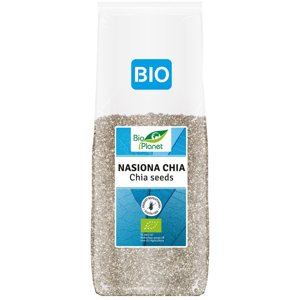 CHIA NASIONA BEZGLUTENOWE BIO 1 kg - BIO PLANET