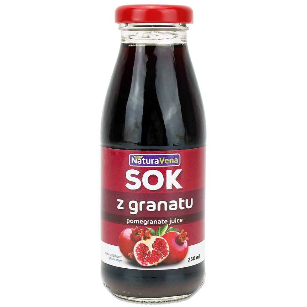 SOK Z GRANATU 250 ml - NATURAVENA