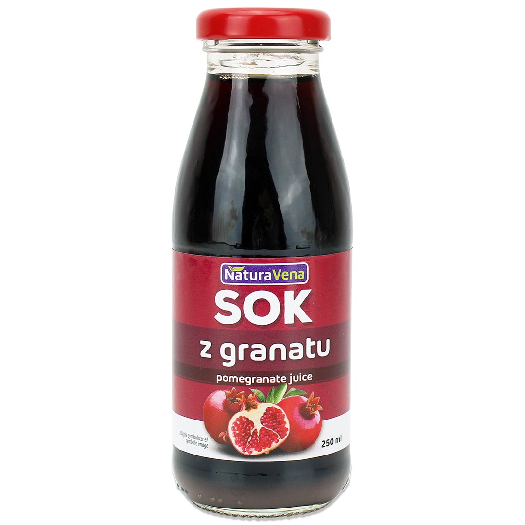 SOK Z GRANATU 250 ml - NATURAVENA