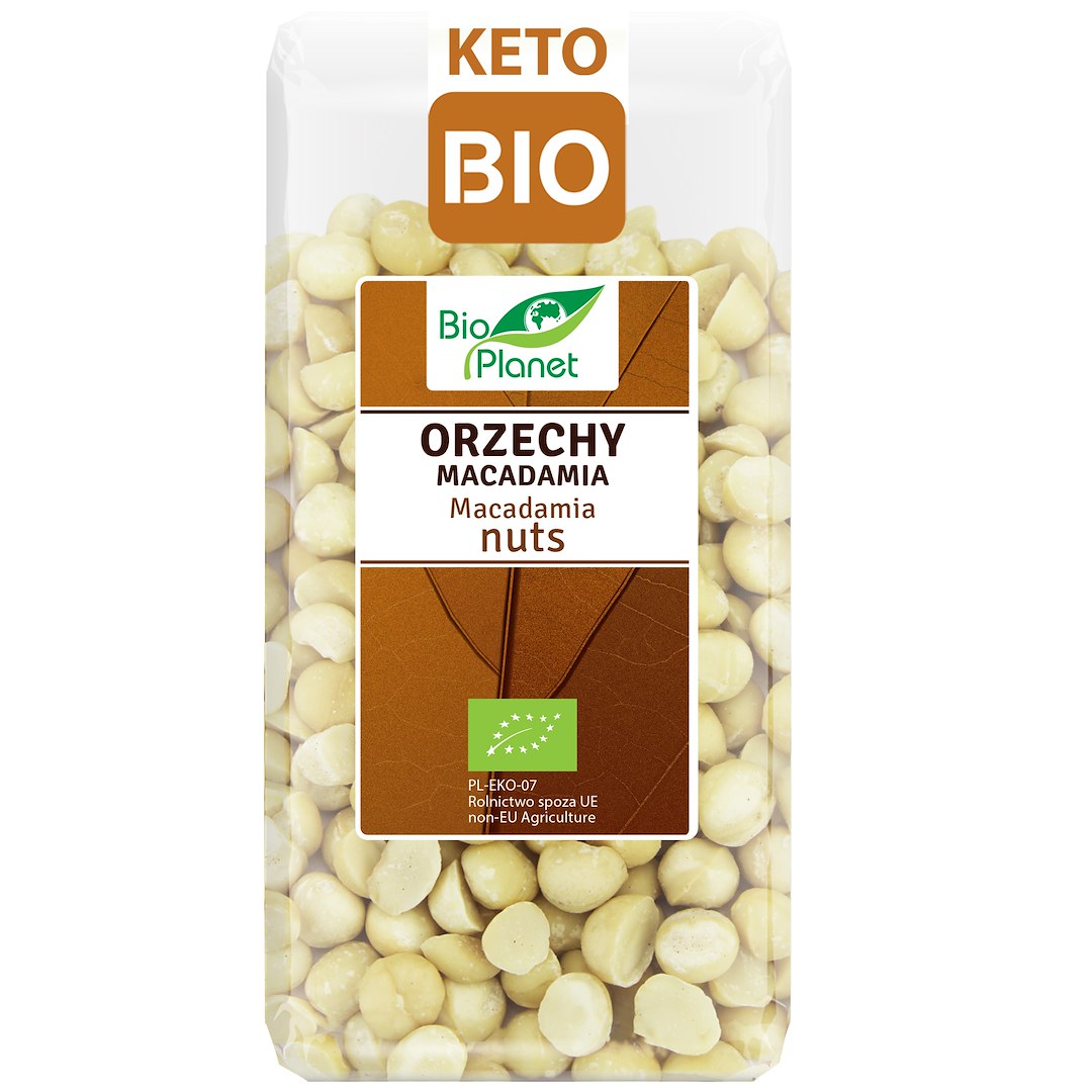 ORZECHY MACADAMIA BIO 350 g - BIO PLANET