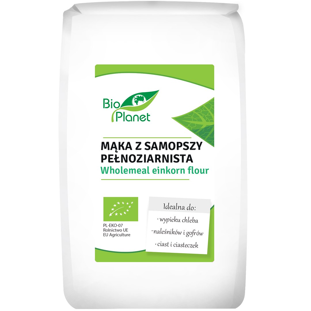 MĄKA Z SAMOPSZY PEŁNOZIARNISTA BIO 1 kg - BIO PLANET