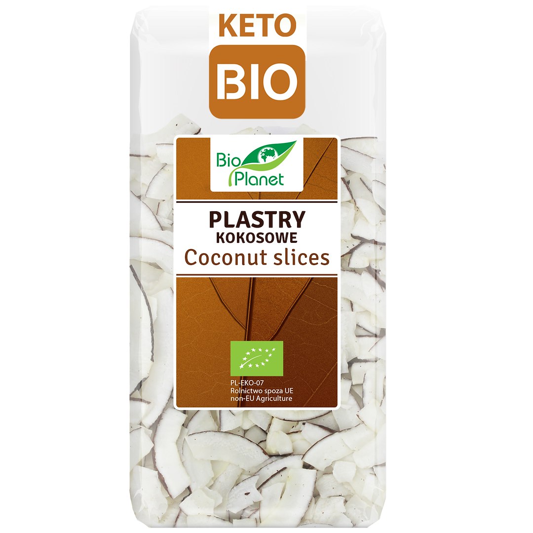 PLASTRY KOKOSOWE BIO 250 g - BIO PLANET
