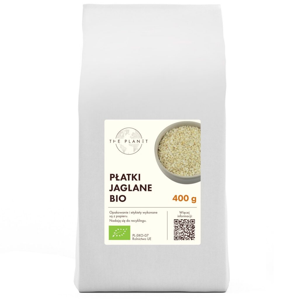 PŁATKI JAGLANE BIO 400 g - THE PLANET