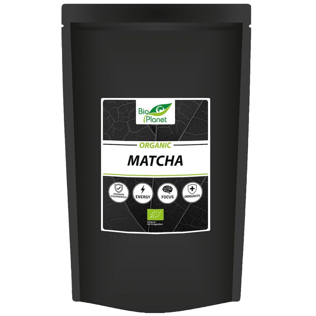 HERBATA ZIELONA MATCHA BIO 500 g - BIO PLANET INTERNATIONAL