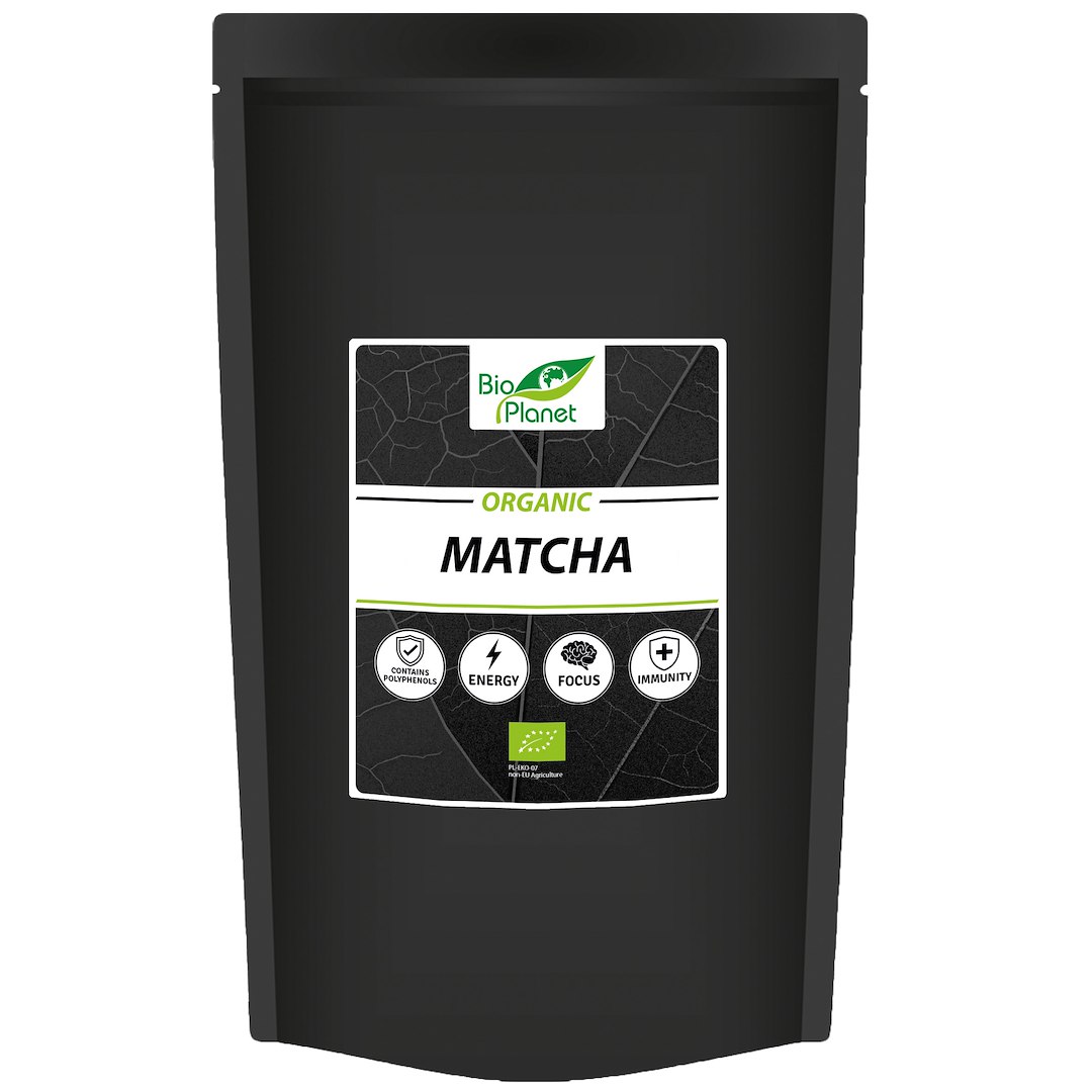 HERBATA ZIELONA MATCHA BIO 500 g - BIO PLANET INTERNATIONAL
