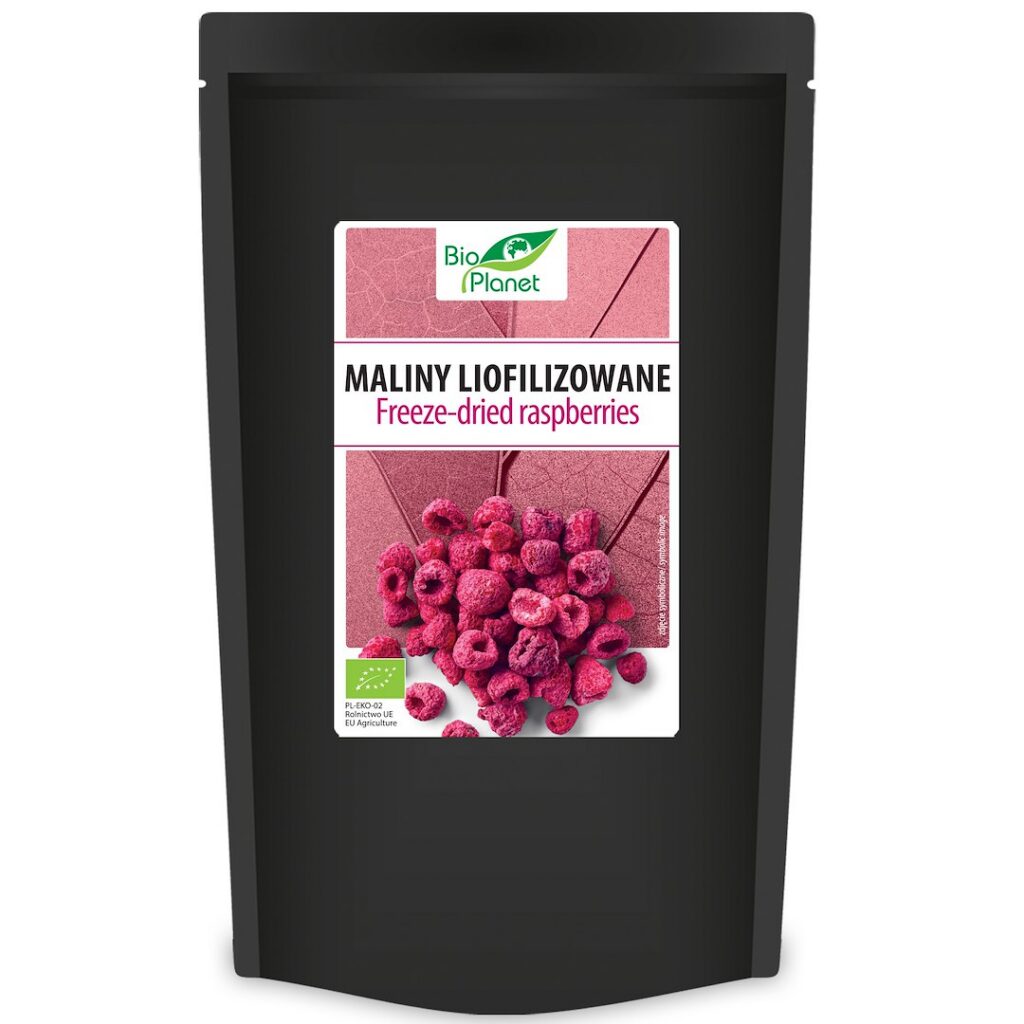 MALINY LIOFILIZOWANE  BIO 30 g - BIO PLANET