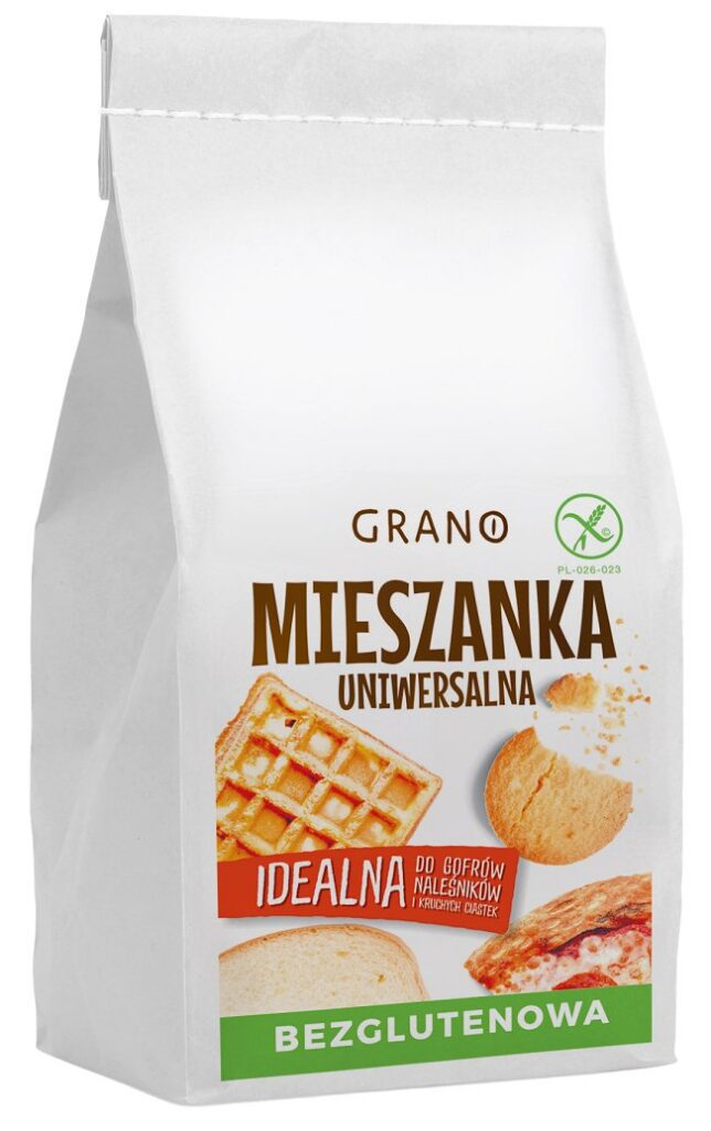 MIESZANKA UNIWERSALNA BEZGLUTENOWA 1 kg - GRANO