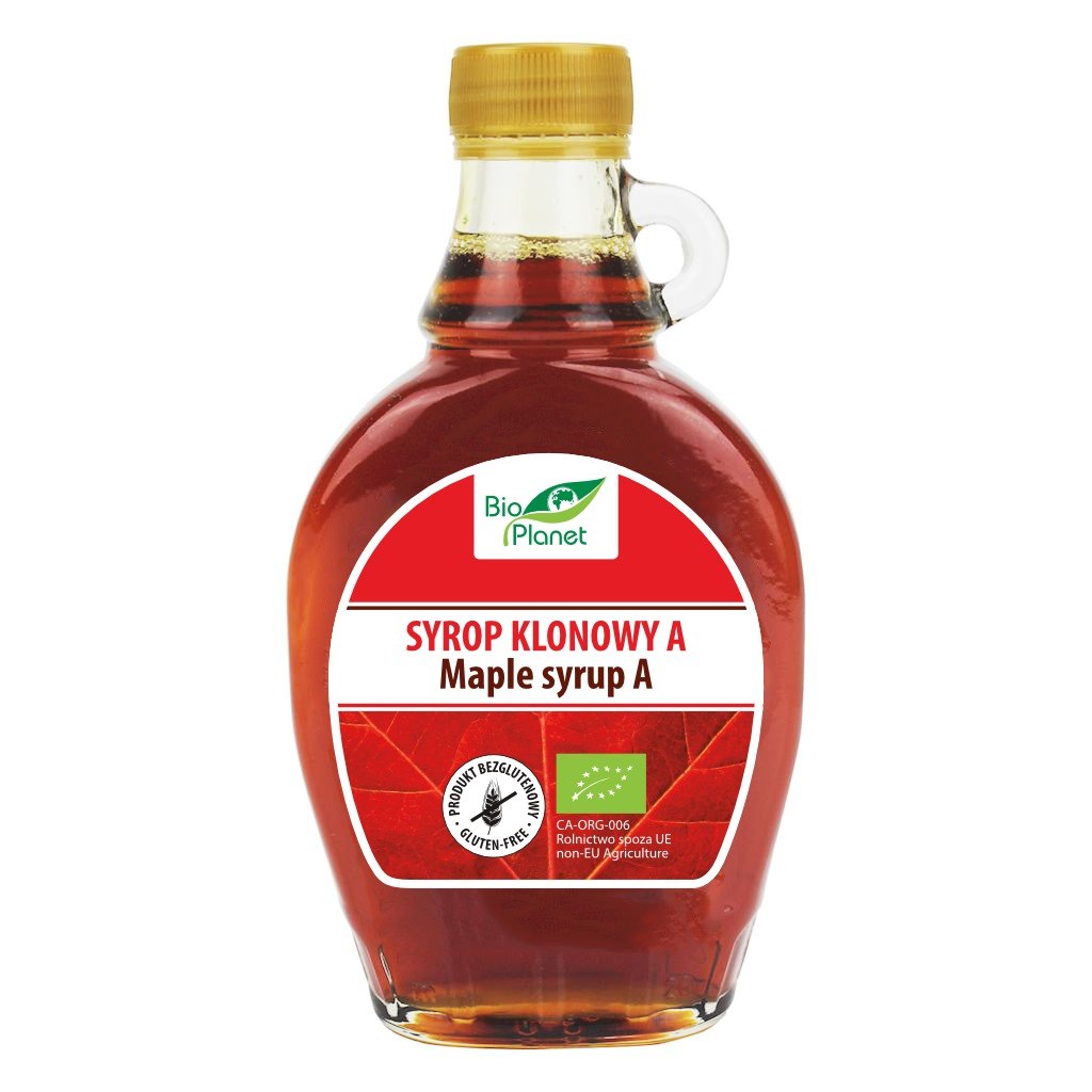 SYROP KLONOWY A BEZGLUTENOWY BIO 330 g (250 ml) -  BIO PLANET