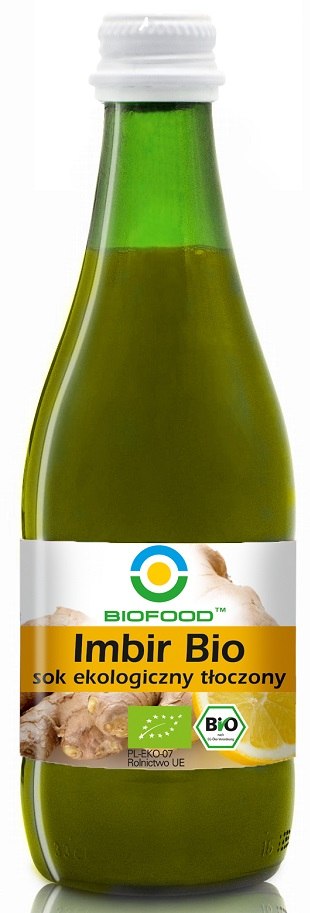 SOK Z IMBIRU NFC BEZGLUTENOWY BIO 300 ml - BIOFOOD