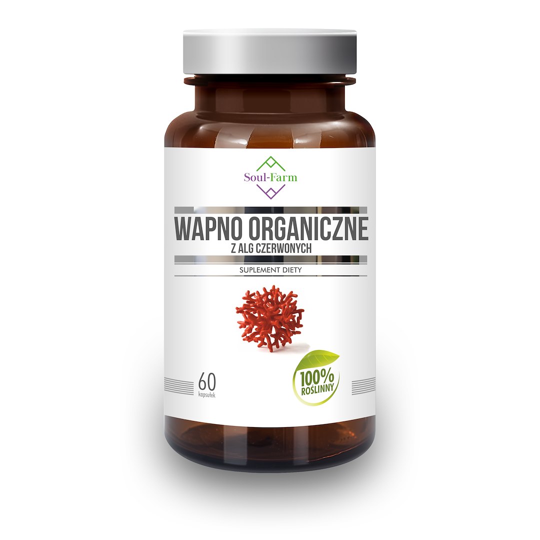 WAPŃ ORGANICZNY (800 mg) 60 KAPSUŁEK - SOUL FARM