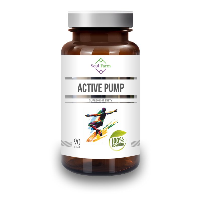 KAPSUŁKI NA REDUKCJĘ ZMĘCZENIA (ACTIVE PUMP) 90 szt. - SOUL FARM