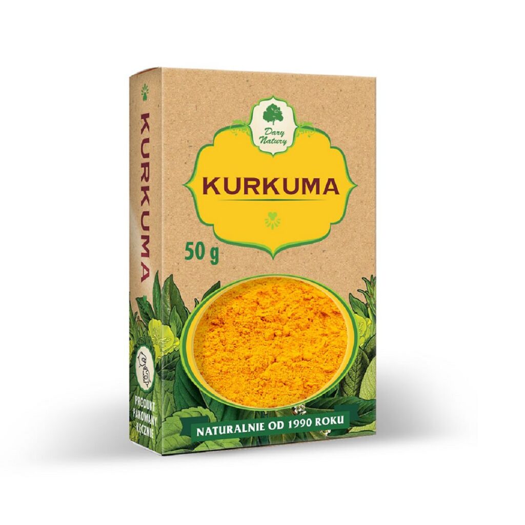 KURKUMA 50 g - DARY NATURY