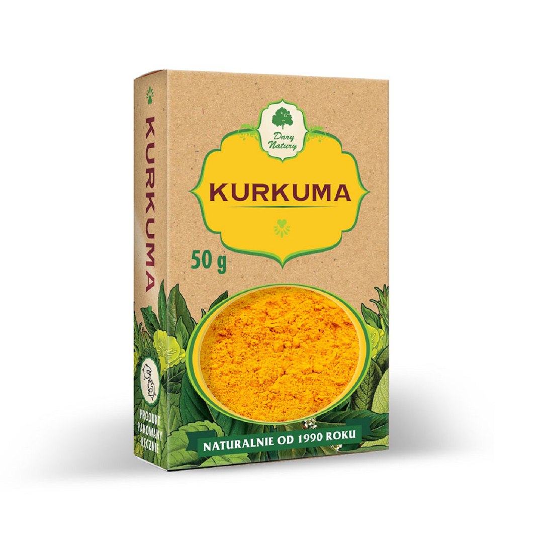 KURKUMA 50 g - DARY NATURY