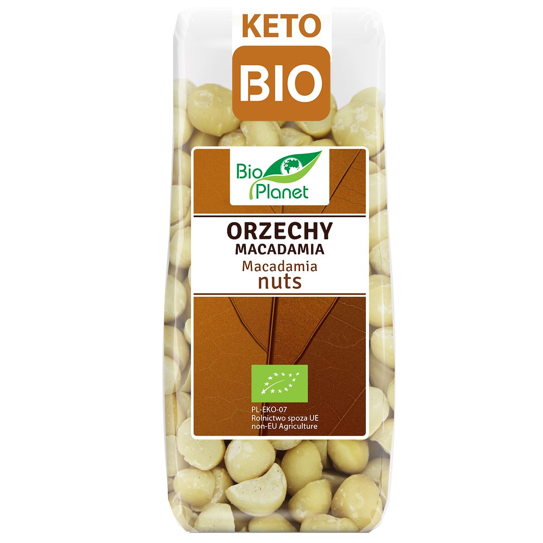 ORZECHY MACADAMIA BIO 200 g - BIO PLANET