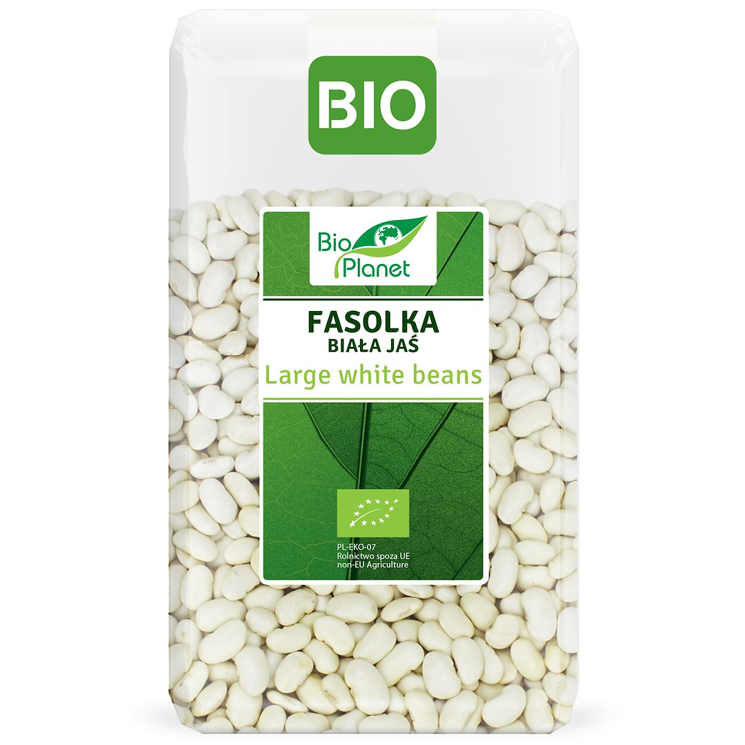 FASOLKA BIAŁA JAŚ BIO 1 kg - BIO PLANET
