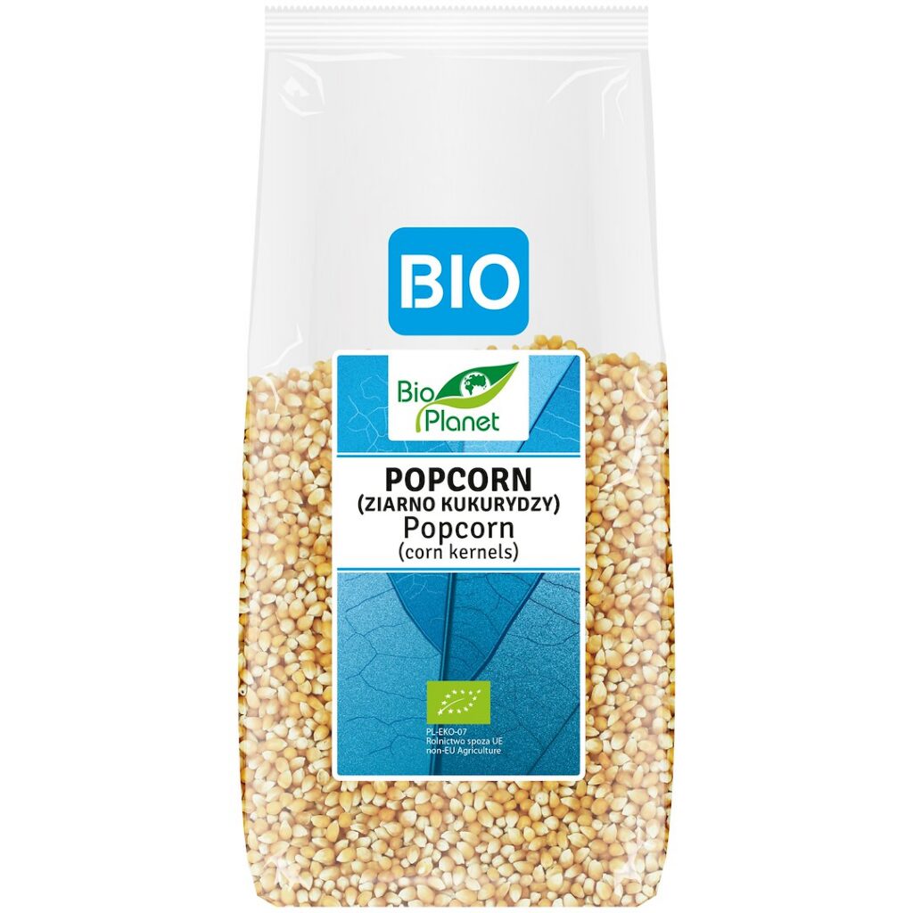 POPCORN (ZIARNO KUKURYDZY) BIO 250 g - BIO PLANET