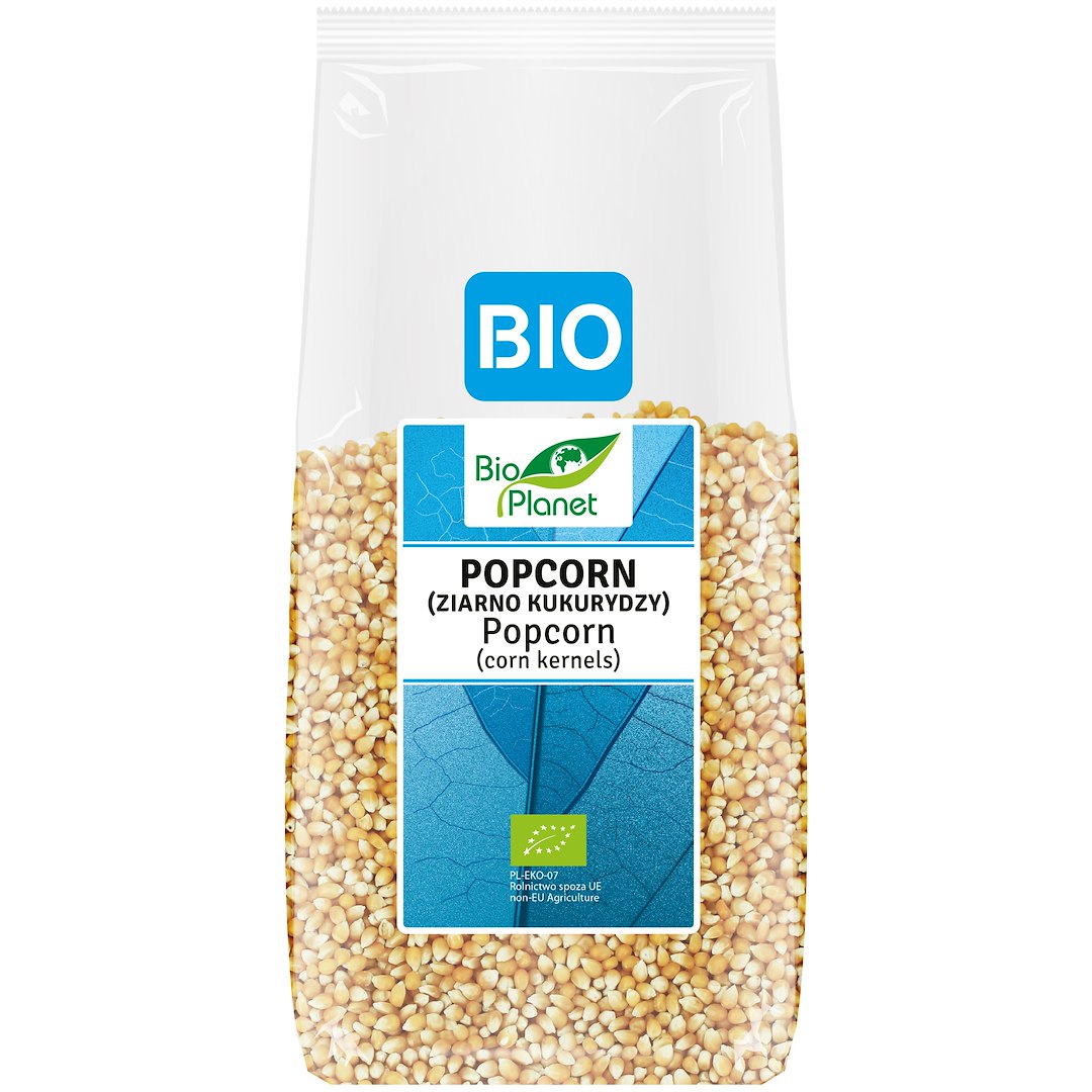 POPCORN (ZIARNO KUKURYDZY) BIO 250 g - BIO PLANET