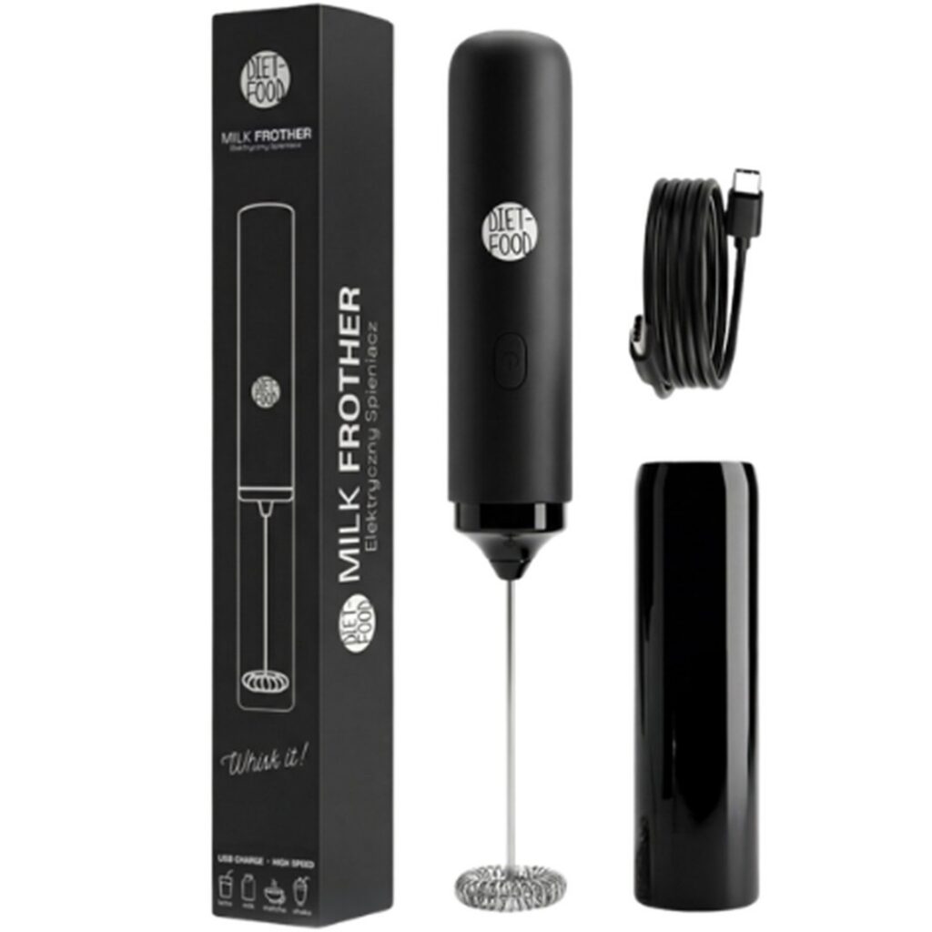 SPIENIACZ DO MLEKA ELEKTRYCZNY USB-C - DIET-FOOD