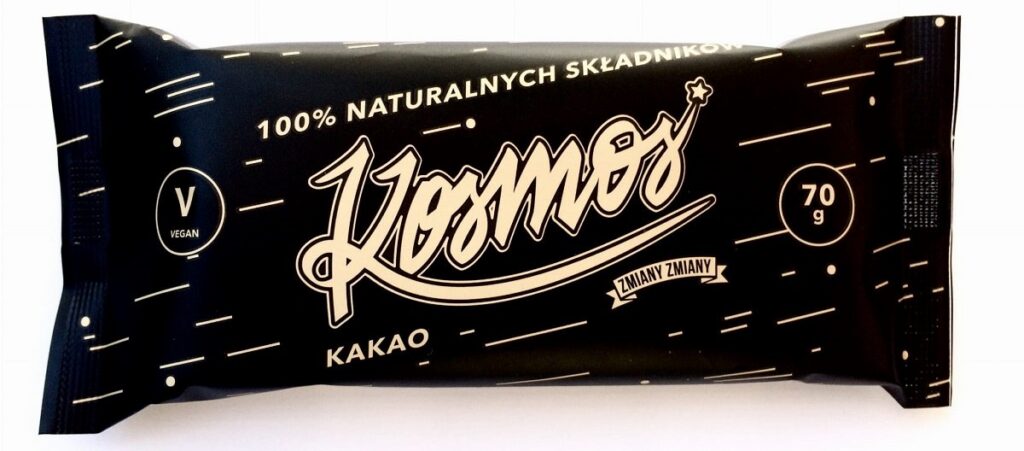 BATON BAKALIOWY Z KAKAO KOSMOS BEZGLUTENOWY 70 g - ZMIANY ZMIANY