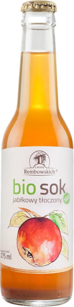 SOK JABŁKOWY NFC BIO 275 ml - REMBOWSCY