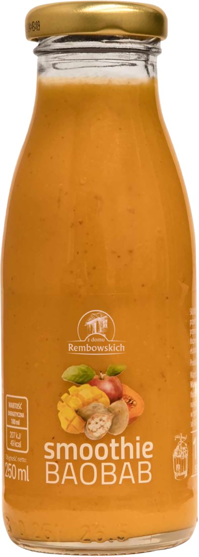 SMOOTHIE MANGO - BAOBAB 250 ml - REMBOWSCY